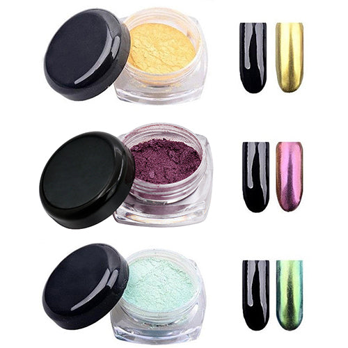 Fashion Shinning Mirror Chrome Effect Gorgeous Nail Art Dust Glitter Powder