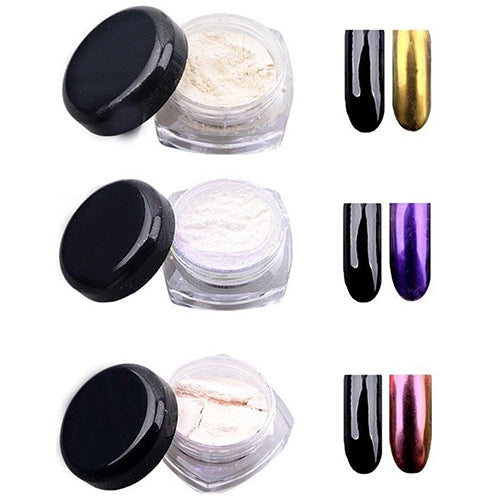 Fashion Shinning Mirror Chrome Effect Gorgeous Nail Art Dust Glitter Powder
