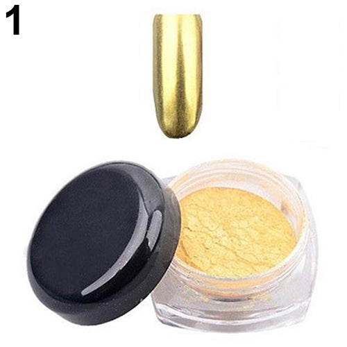 Fashion Shinning Mirror Chrome Effect Gorgeous Nail Art Dust Glitter Powder