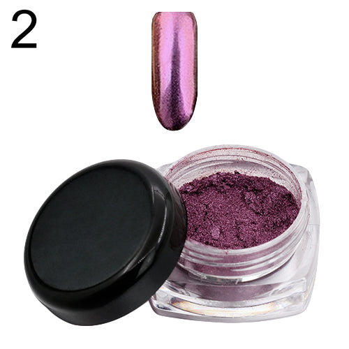 Fashion Shinning Mirror Chrome Effect Gorgeous Nail Art Dust Glitter Powder