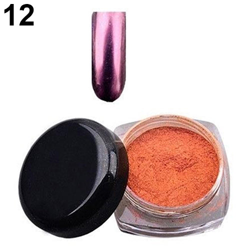 Fashion Shinning Mirror Chrome Effect Gorgeous Nail Art Dust Glitter Powder