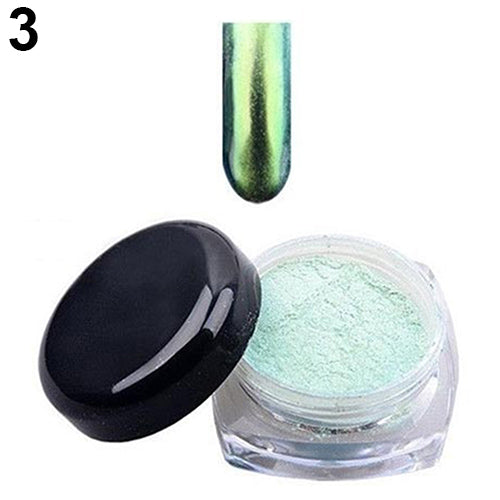Fashion Shinning Mirror Chrome Effect Gorgeous Nail Art Dust Glitter Powder