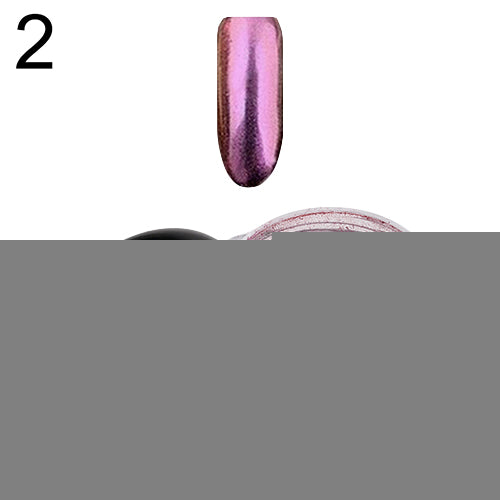 Fashion Shinning Mirror Chrome Effect Gorgeous Nail Art Dust Glitter Powder