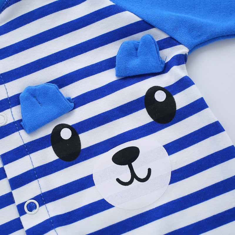 Baby spring autumn thin cotton Bodysuits children's clothing