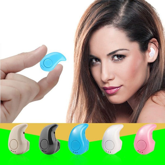 Wireless Bluetooth Stereo In-ear Earpiece Handsfree Mini Earbud for Smart Phone