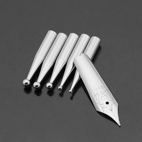 Gel Design Dotting Nail Art Painting Pen with 5 Nibs for Salon Manicure DIY Tool