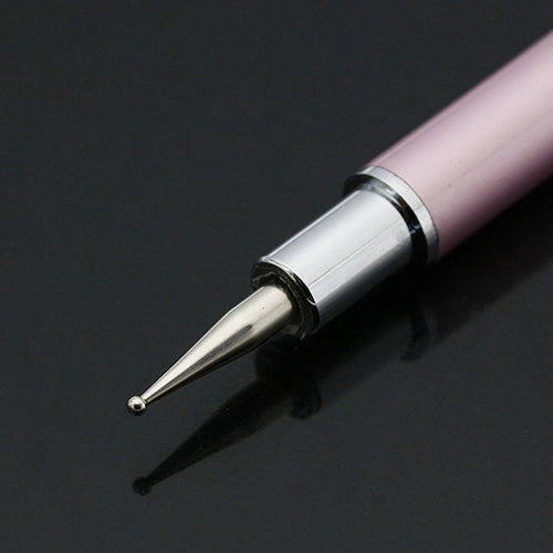 Gel Design Dotting Nail Art Painting Pen with 5 Nibs for Salon Manicure DIY Tool