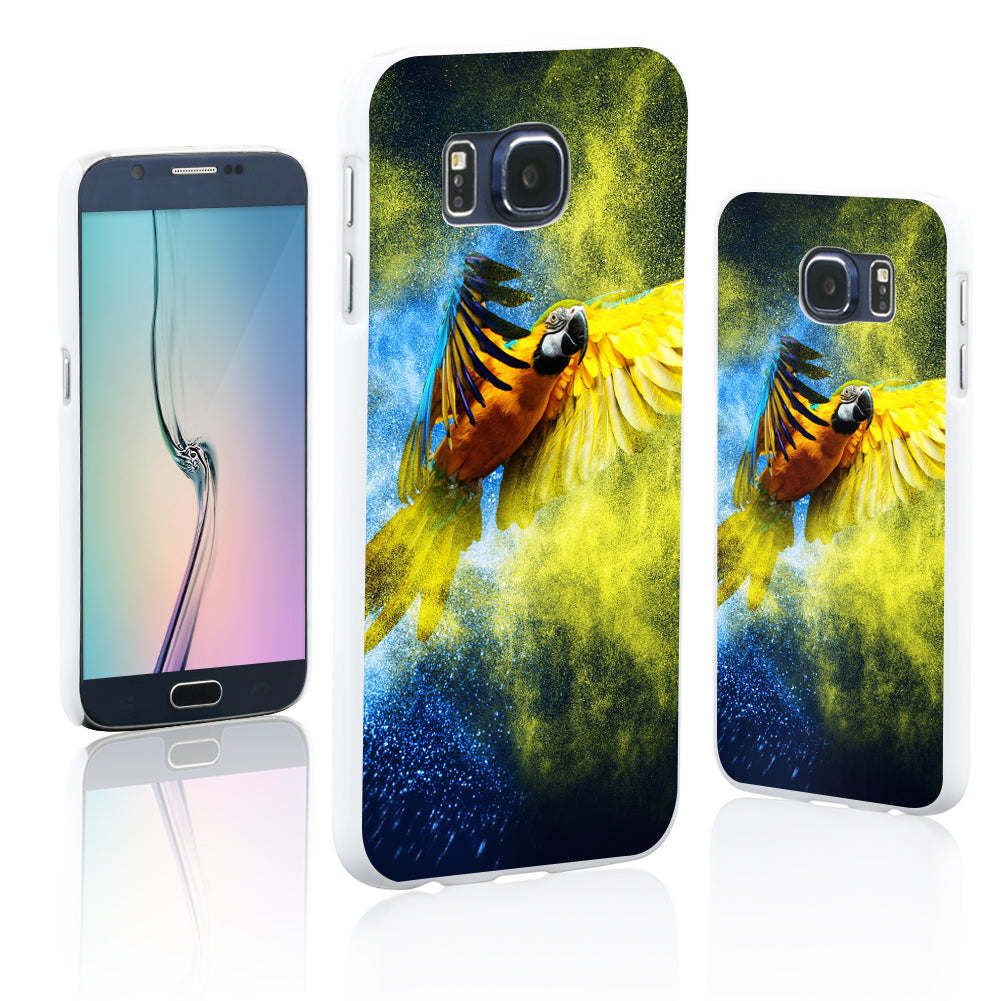 Colorful Parrot Phone Case Cover for iPhone X 8 Samsung S8 Huawei P9 Xiaomi