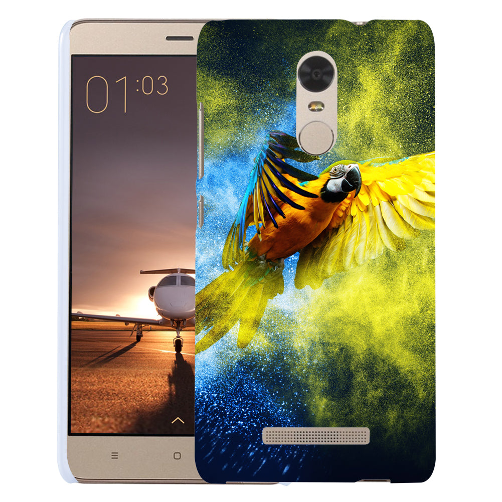 Colorful Parrot Phone Case Cover for iPhone X 8 Samsung S8 Huawei P9 Xiaomi