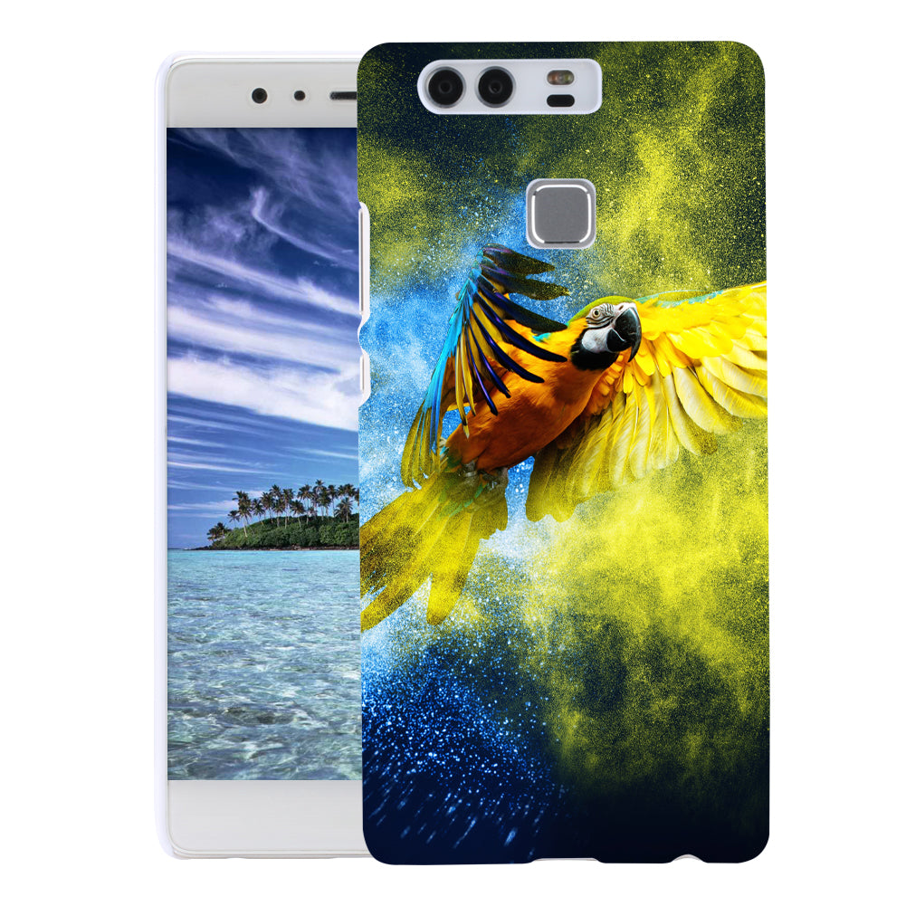 Colorful Parrot Phone Case Cover for iPhone X 8 Samsung S8 Huawei P9 Xiaomi