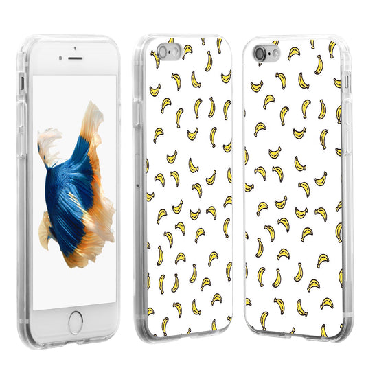 Cute Banana Print Case Cover for Huawei P9 Xiaomi Note 2 iPhone 8 Plus X Samsung