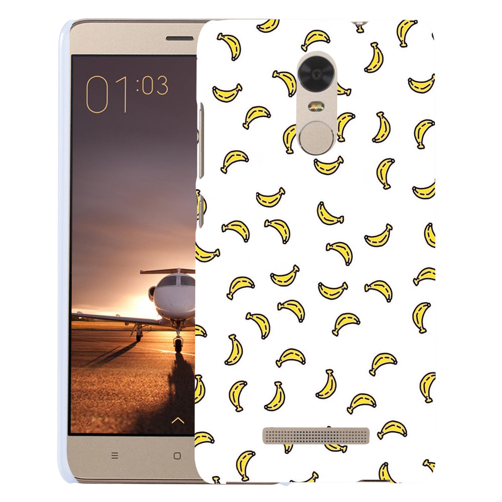 Cute Banana Print Case Cover for Huawei P9 Xiaomi Note 2 iPhone 8 Plus X Samsung