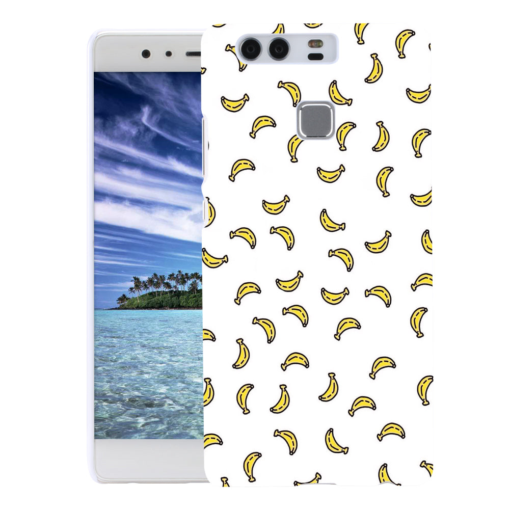 Cute Banana Print Case Cover for Huawei P9 Xiaomi Note 2 iPhone 8 Plus X Samsung
