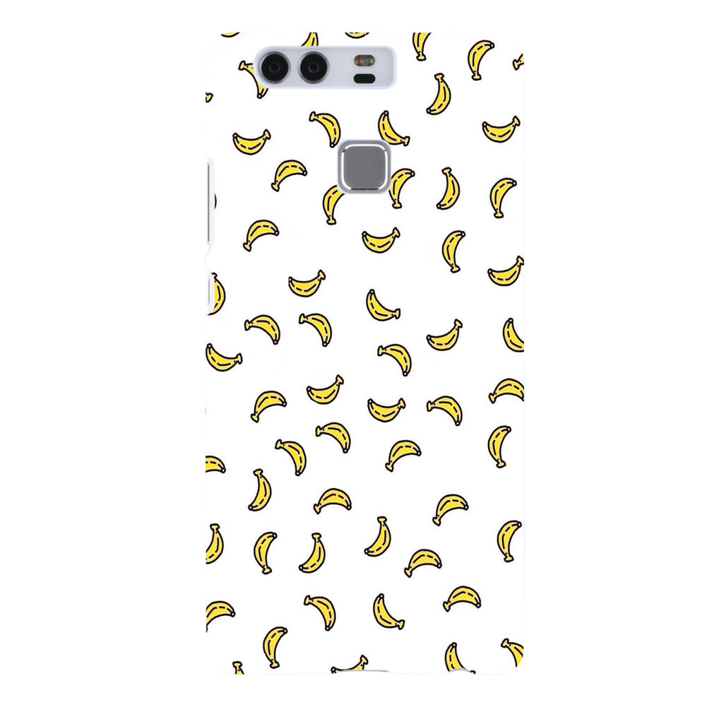Cute Banana Print Case Cover for Huawei P9 Xiaomi Note 2 iPhone 8 Plus X Samsung