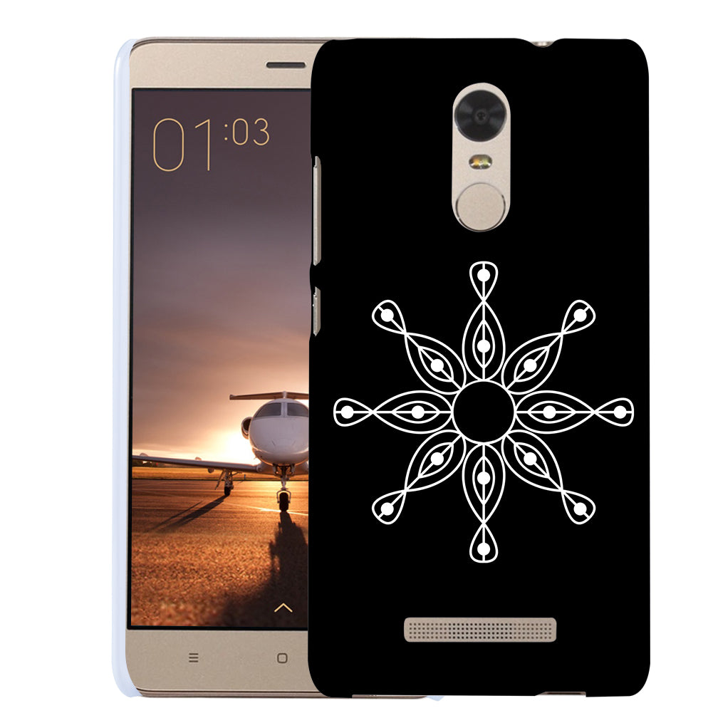 Simple Flower Pattern Phone Cover for iPhone X 8 Samsung S8 Huawei P9 Xiaomi