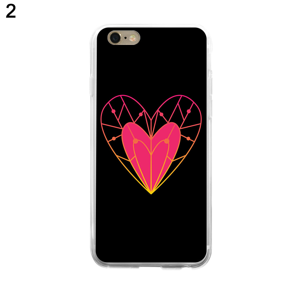 Love Heart Case Cover for iPhoneX 6S 7 8 Samsung S8 Huawei P9 Xiaomi Redmi