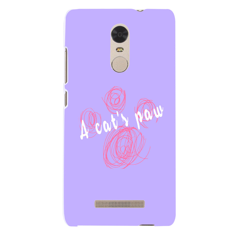Cartoon Cat Paw Pattern Cover for iPhone 6 7 8 X Samsung S6 S7 S8 Huawei P9 Plus