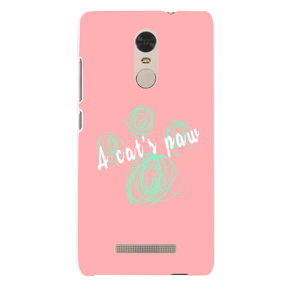 Cartoon Cat Paw Pattern Cover for iPhone 6 7 8 X Samsung S6 S7 S8 Huawei P9 Plus