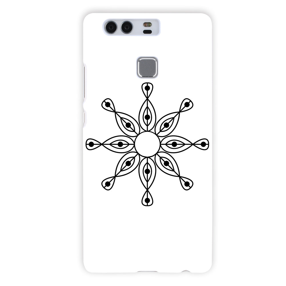 Simple Flower Pattern Phone Cover for iPhone X 8 Samsung S8 Huawei P9 Xiaomi