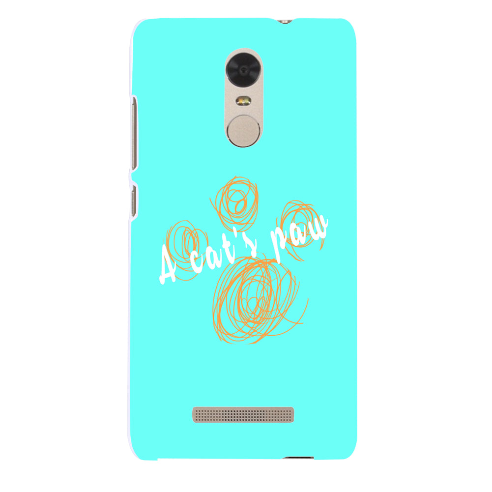 Cartoon Cat Paw Pattern Cover for iPhone 6 7 8 X Samsung S6 S7 S8 Huawei P9 Plus