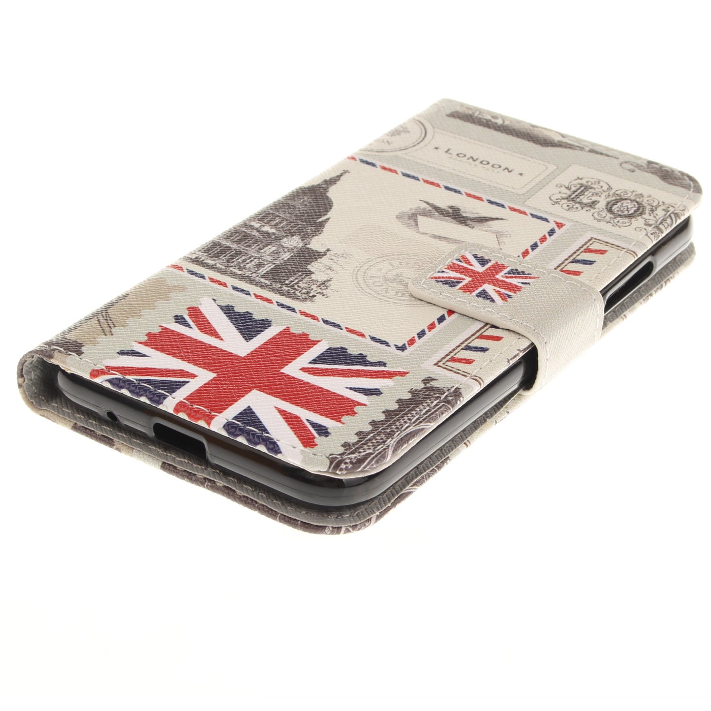 Huawei Y3 2017 Case Pattern Printed Flip Magnetic Wallet Card Slot Soft Protective Cover for Huawei Y3 2017