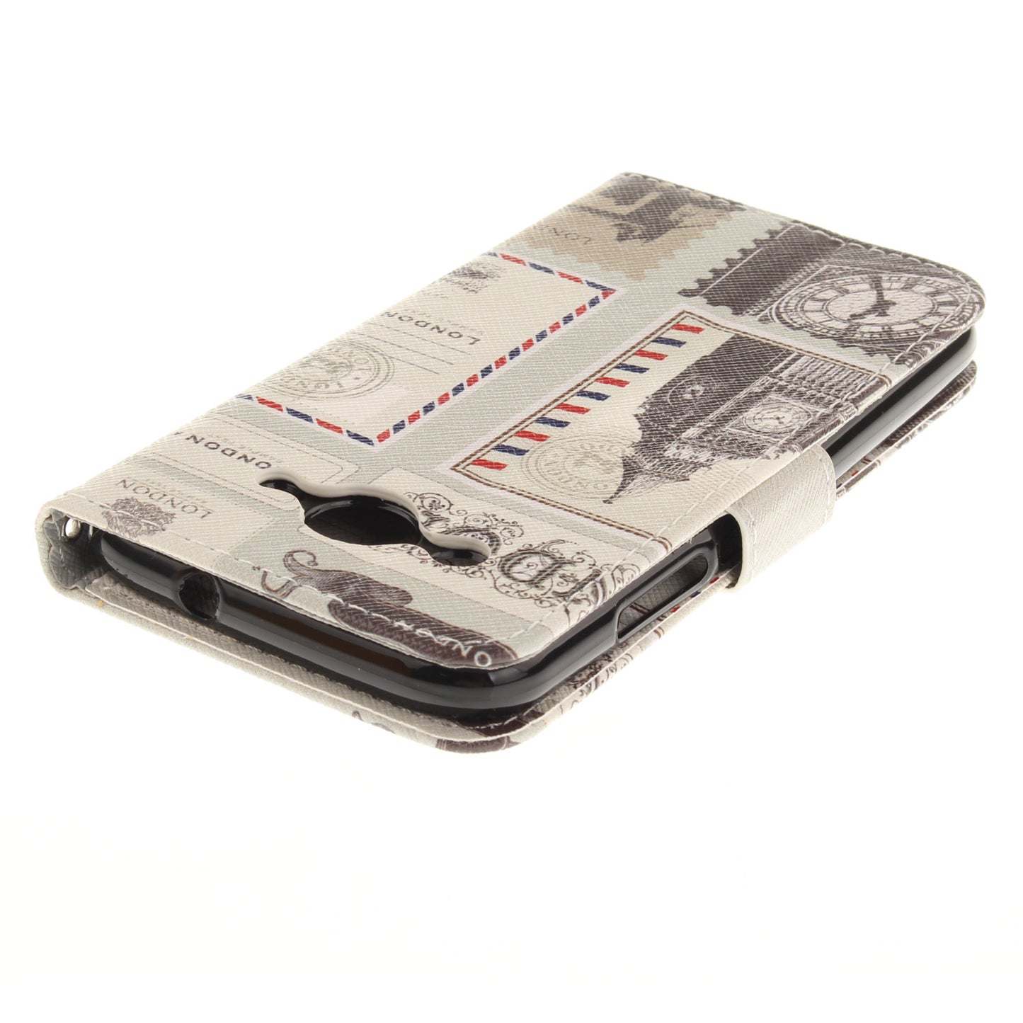 Huawei Y3 2017 Case Pattern Printed Flip Magnetic Wallet Card Slot Soft Protective Cover for Huawei Y3 2017