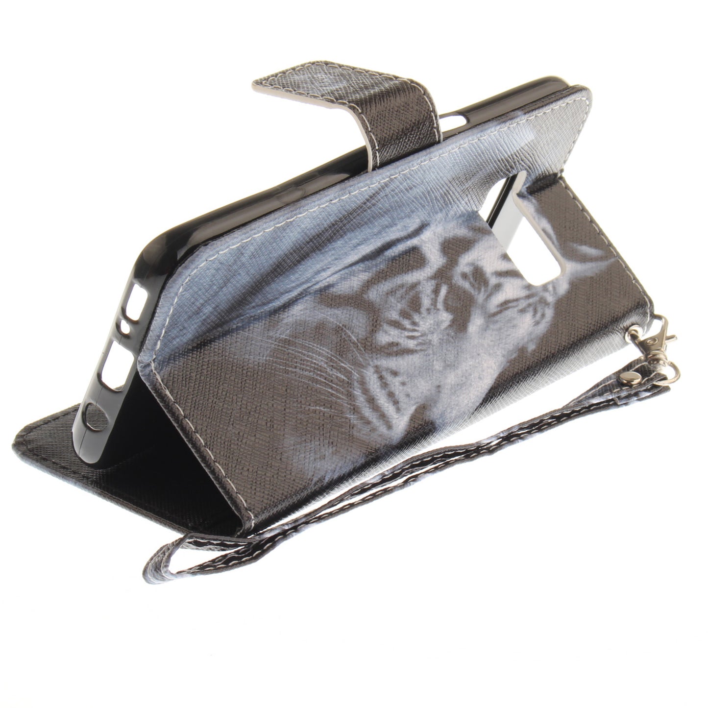 Samsung Galaxy S8 Case Pattern Printed Flip Magnetic Wallet Card Slot Soft Protective Cover for Samsung Galaxy S8