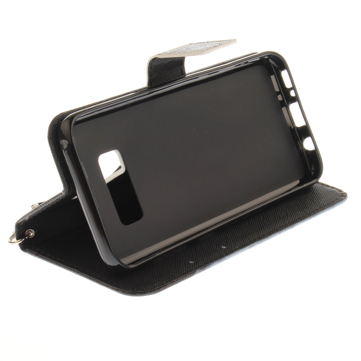 Samsung Galaxy S8 Case Pattern Printed Flip Magnetic Wallet Card Slot Soft Protective Cover for Samsung Galaxy S8