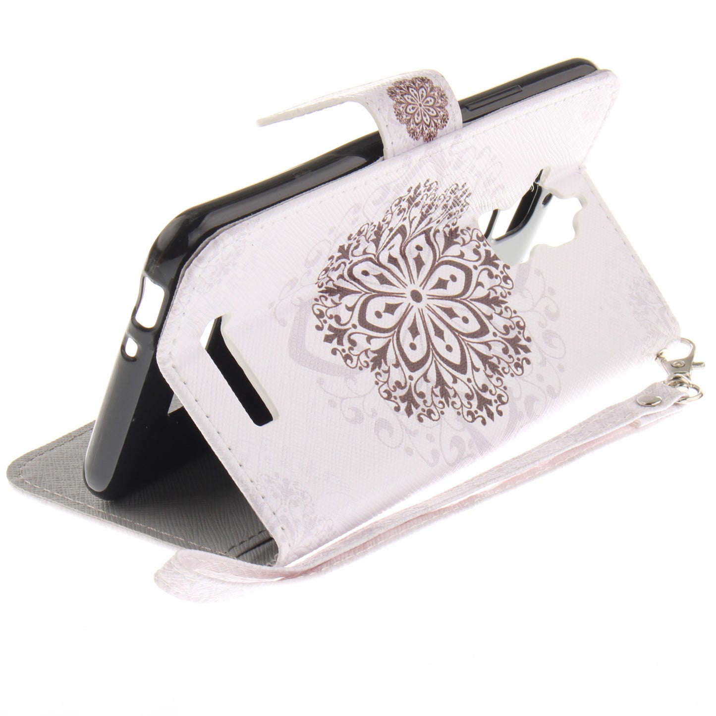 Asus Zenfone 3 Max ZC520TL Case Pattern Printed Flip Magnetic Wallet Card Slot Soft Protective Cover