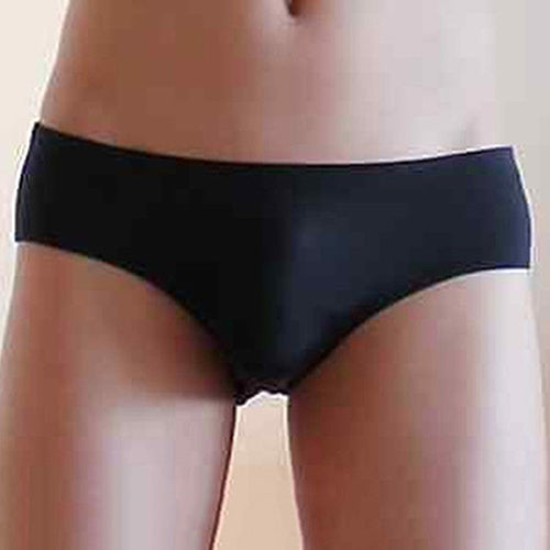 Sexy Men Comfy Soft Briefs Low Rise Solid Color Underwear Honeymoon Underpants