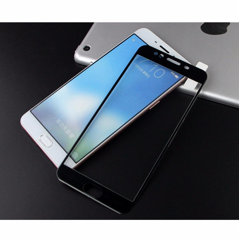Oppo R9/R9 Plus/R9s/R9s Plus/A59 3D Curved Surface Soft Edge HD Tempered Glass Film Full Cover Screen Protector
