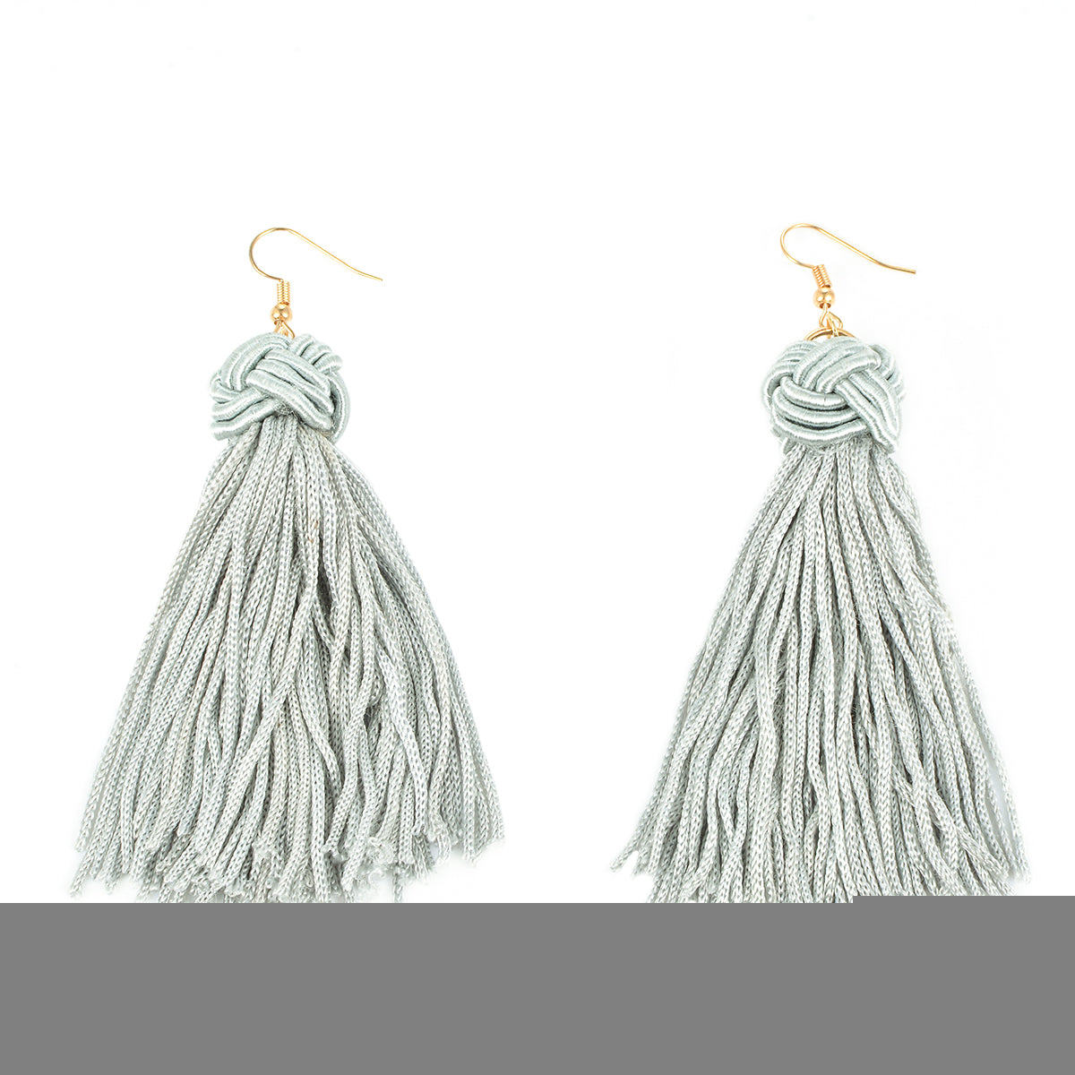 Handmade Braid Long Tassel Dangle Hook Earrings Lady Vintage Eardrop Jewelry