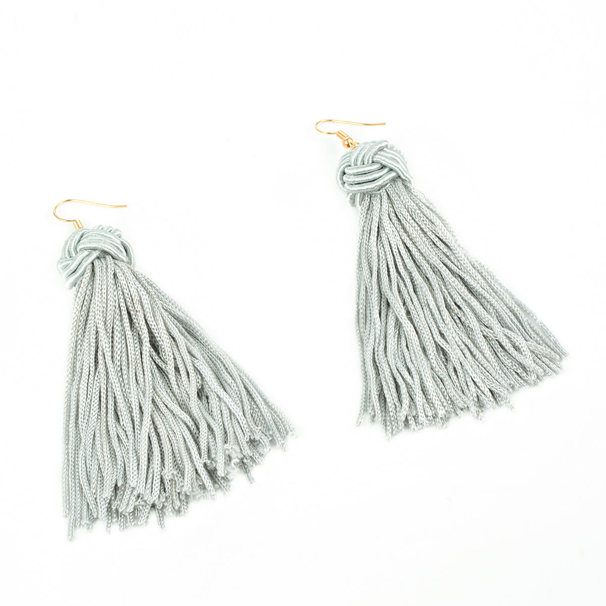 Handmade Braid Long Tassel Dangle Hook Earrings Lady Vintage Eardrop Jewelry