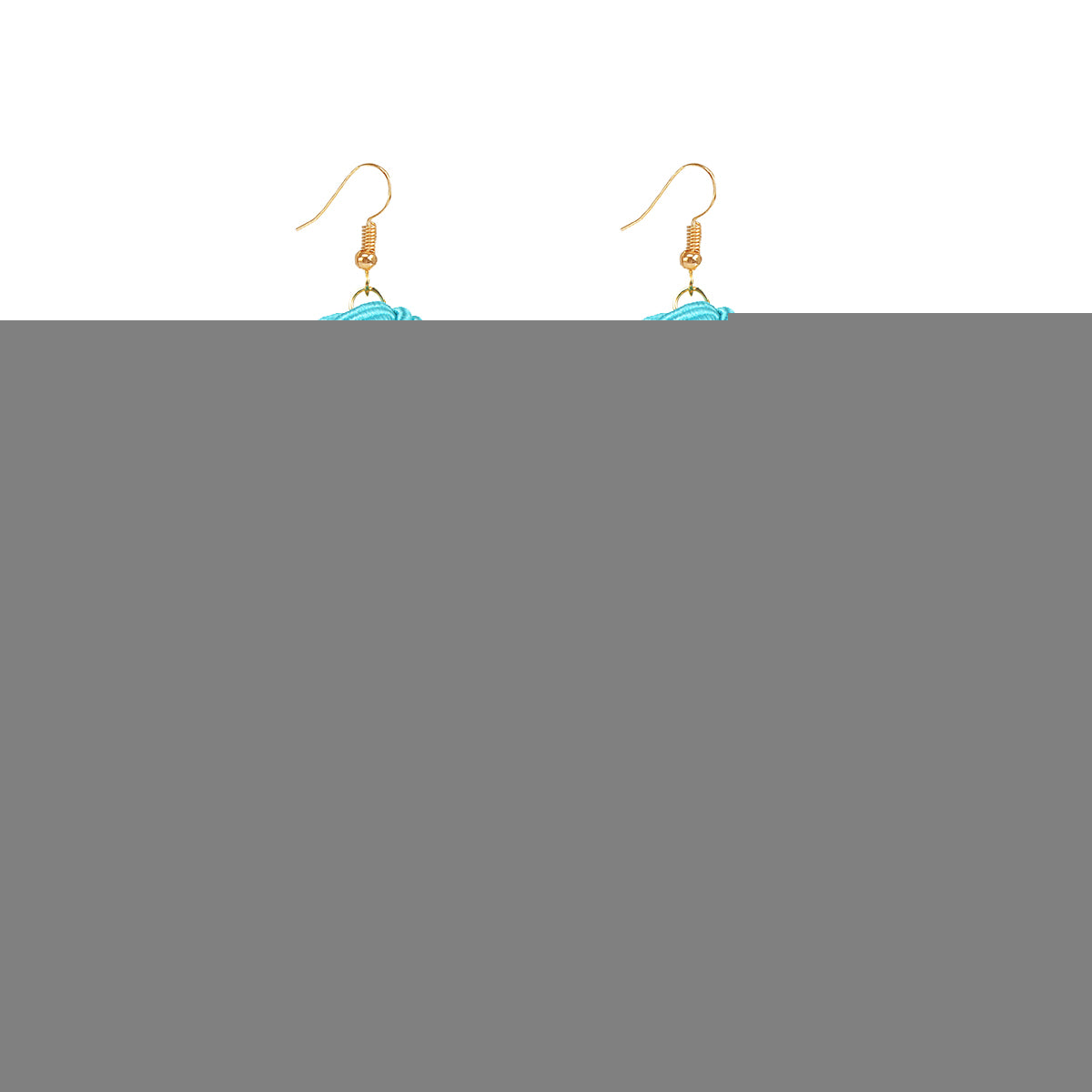 Handmade Braid Long Tassel Dangle Hook Earrings Lady Vintage Eardrop Jewelry