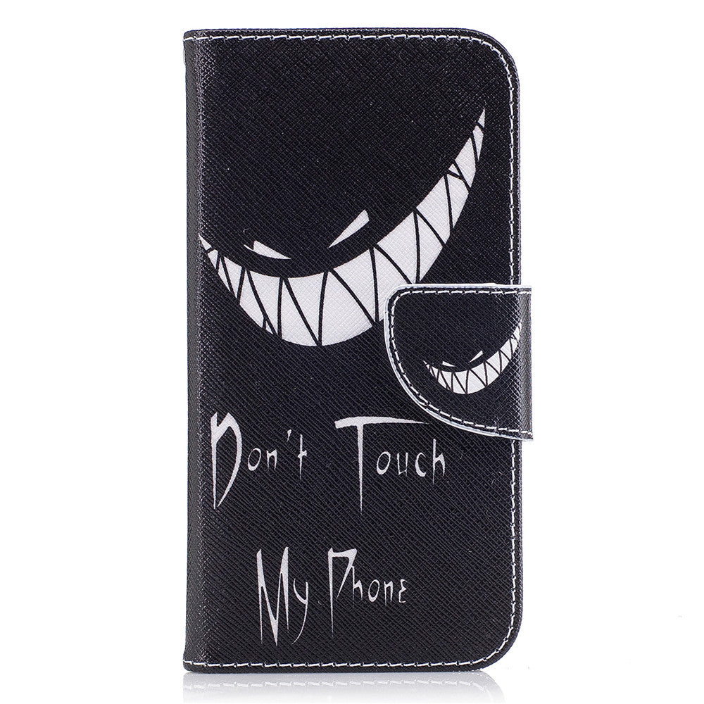 Samsung Galaxy J7 2017 Case Pattern Printed Flip Magnetic Wallet Card Slot Soft Protective Cover for Samsung Galaxy J730