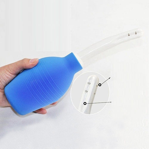Adult Product Soft Silicone Bulb Head Rinser Douche Large Capacity Enemator