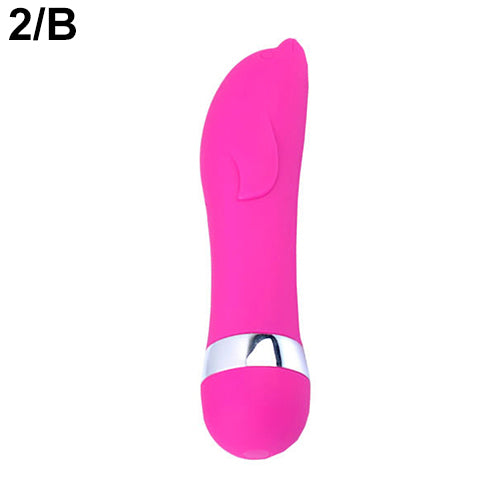 6 Style Powerful Rose-red Vibrating G-Spot Vibrator Massager Dildo Vibe Sex Toys