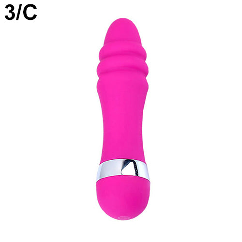 6 Style Powerful Rose-red Vibrating G-Spot Vibrator Massager Dildo Vibe Sex Toys