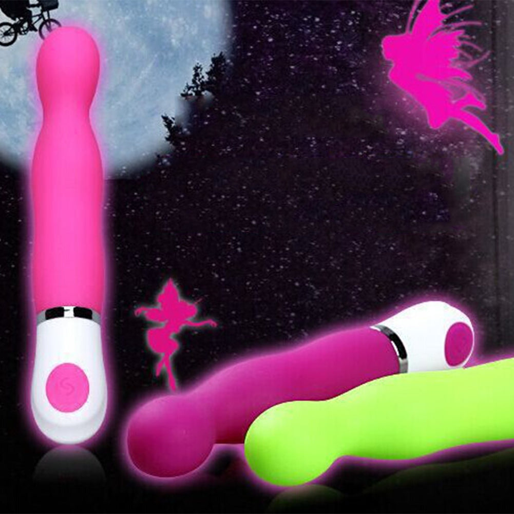 Women Silicone Dildo Vibrating G-Spot Orgasm Vibe Vibrator Massager Sex Toy