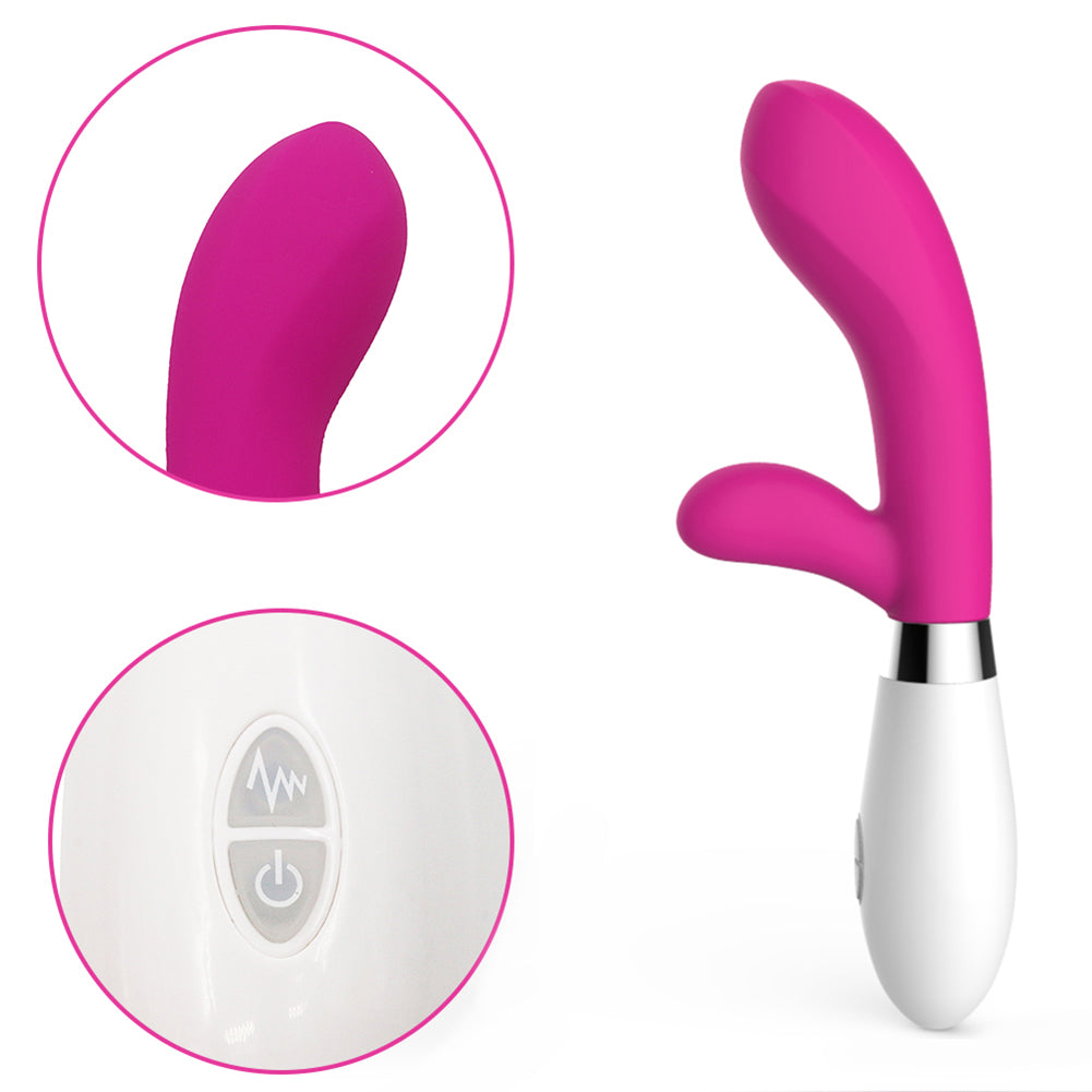 Women Rabbit Ear G-Spot Massage Clitoris Stimulator Sex Toy Vibrator Wand