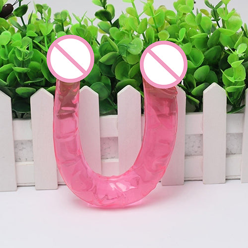 U-shaped Dildo Simulation Penis Female Masturbation Device Sex Toy Adult Product