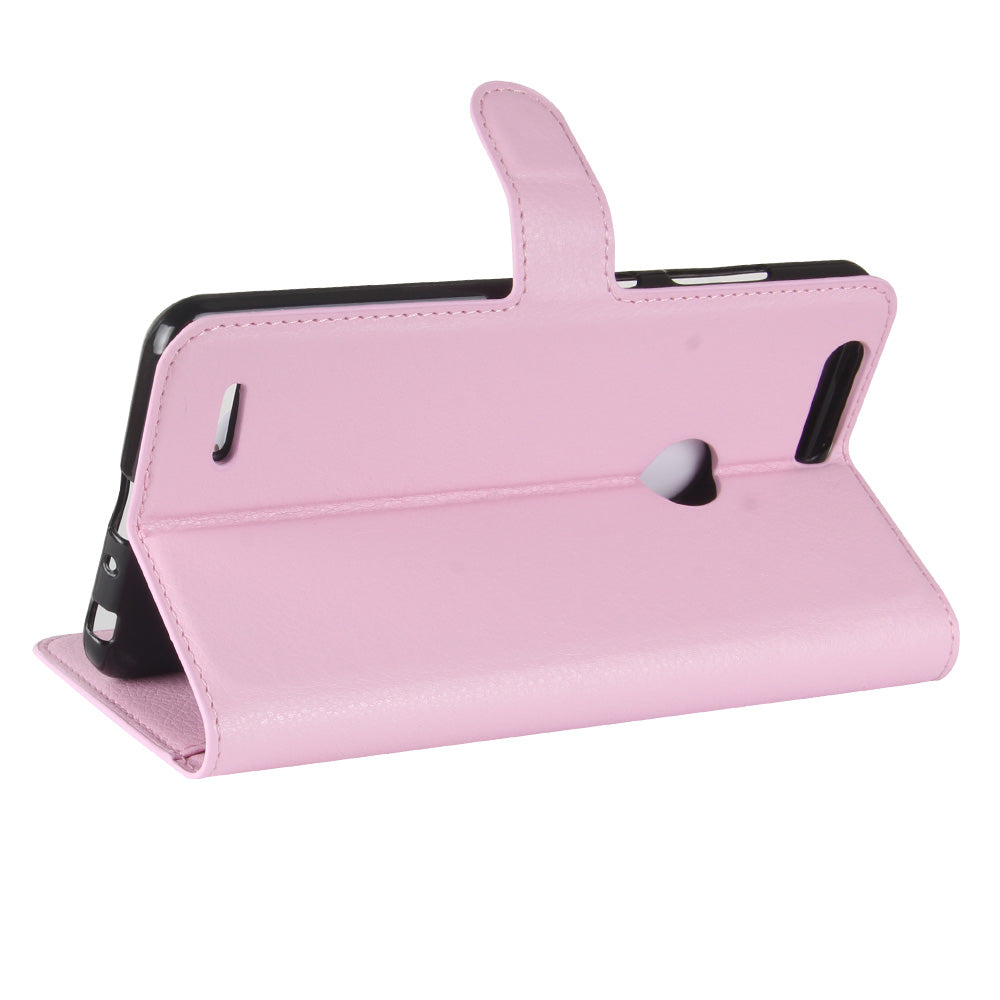 For ZTE Blade Z Max Z982 PU Leather Case Wallet Stand Cover Smart Phone Holder Shell With Card Slot for ZMax Pro 2