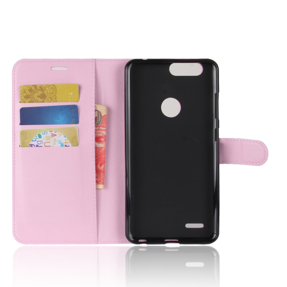 For ZTE Blade Z Max Z982 PU Leather Case Wallet Stand Cover Smart Phone Holder Shell With Card Slot for ZMax Pro 2