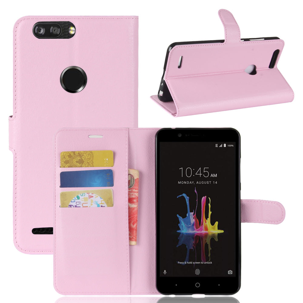 For ZTE Blade Z Max Z982 PU Leather Case Wallet Stand Cover Smart Phone Holder Shell With Card Slot for ZMax Pro 2