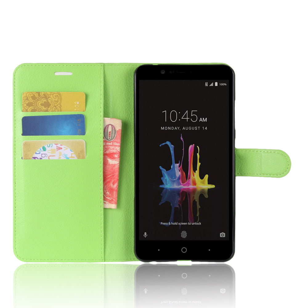 For ZTE Blade Z Max Z982 PU Leather Case Wallet Stand Cover Smart Phone Holder Shell With Card Slot for ZMax Pro 2