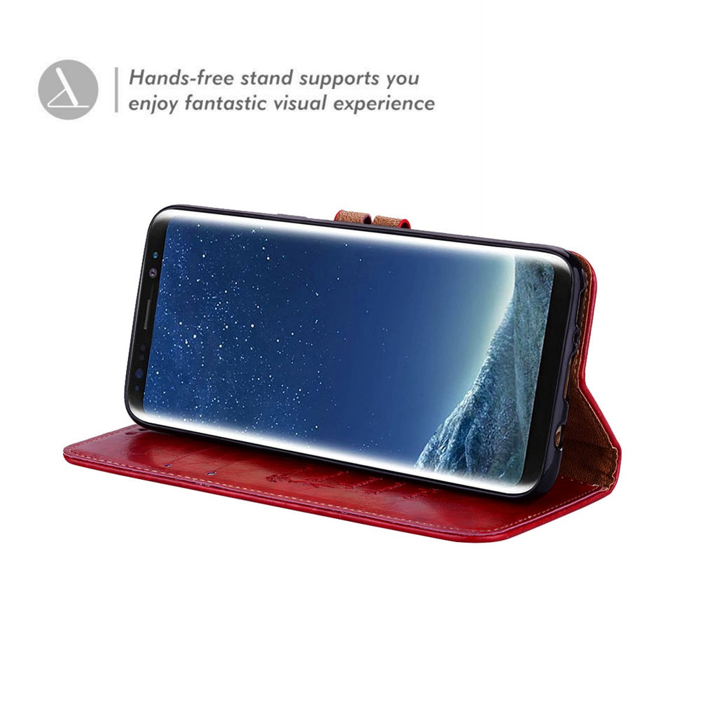 For Samsung Galaxy S8 Case PU Leather Wallet with Card Holder Cover for  Samsung Galaxy S8 G950f Flip Cases