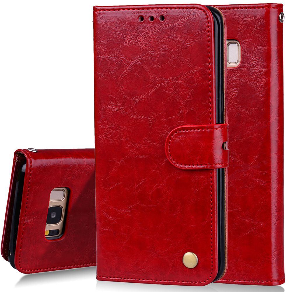 For Samsung Galaxy S8 Case PU Leather Wallet with Card Holder Cover for  Samsung Galaxy S8 G950f Flip Cases