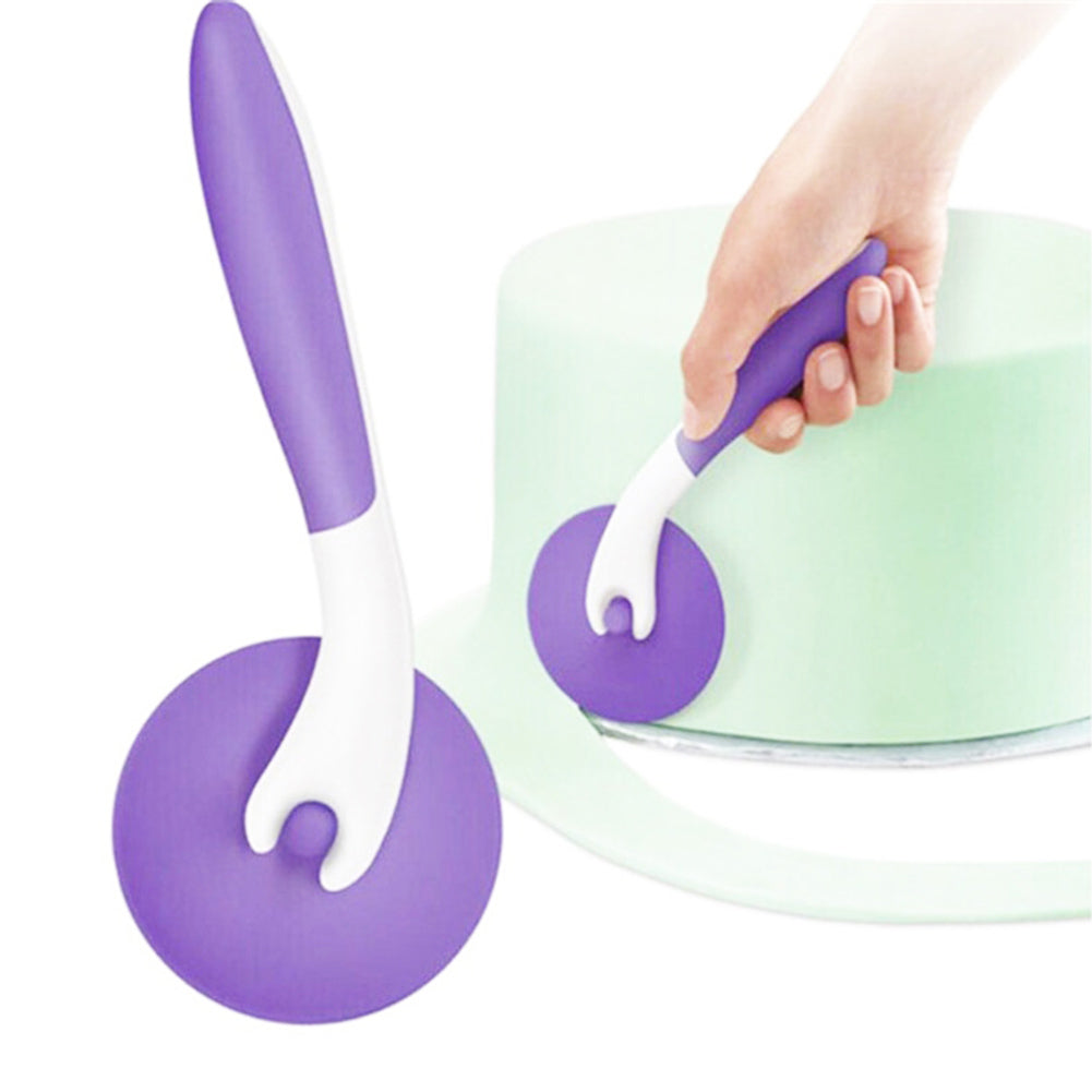DIY Cake Mold Round Wheel Cutter Kitchen Baking Tools Fondant Pizza Roller Knife