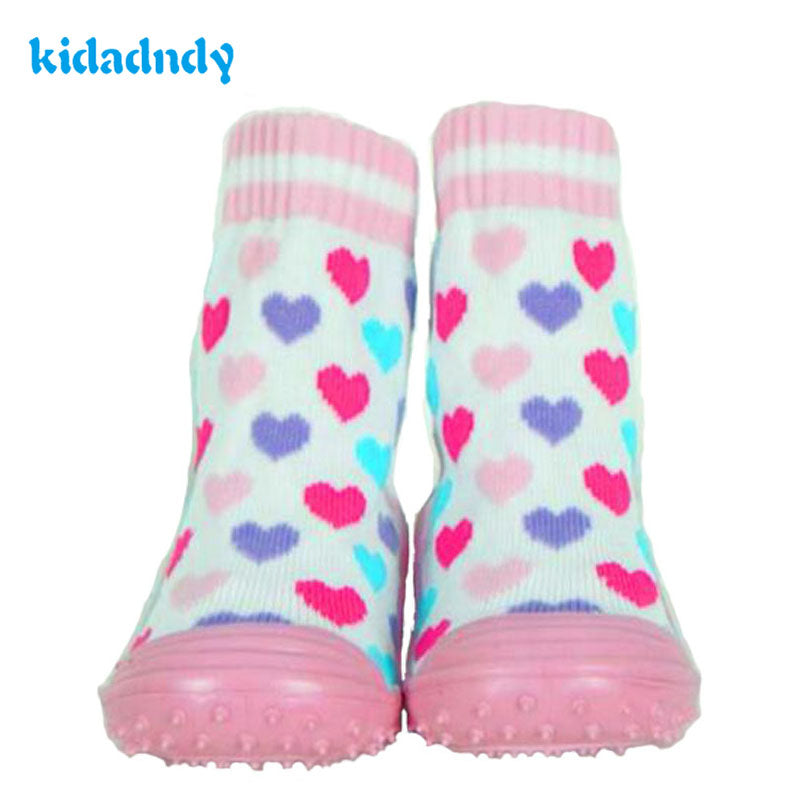 Socks for Children Foot Warmer Soft Bottom Rubber Non-slip Socks	hjs1032