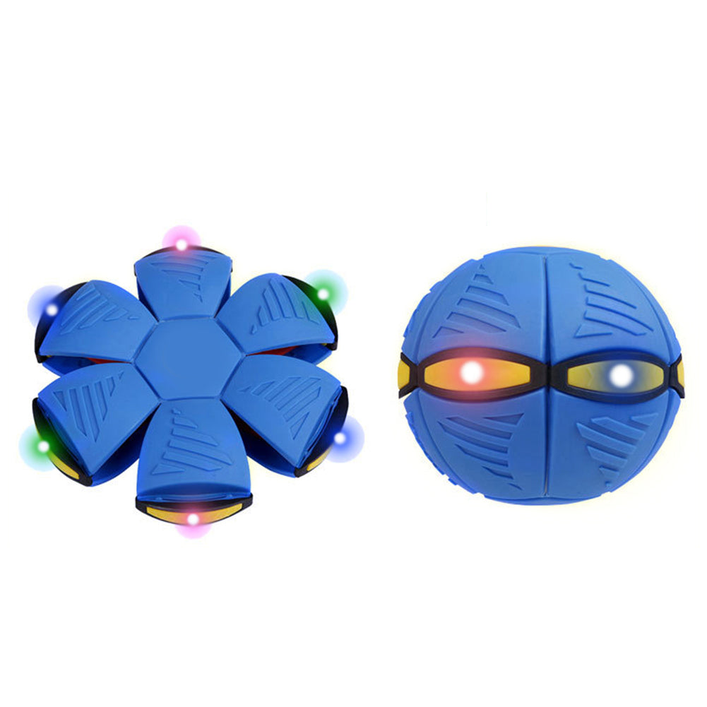 Magic Flying Saucer Ball Flying UFO Flat Throw Disc Kids Park Game Outdoor Toy